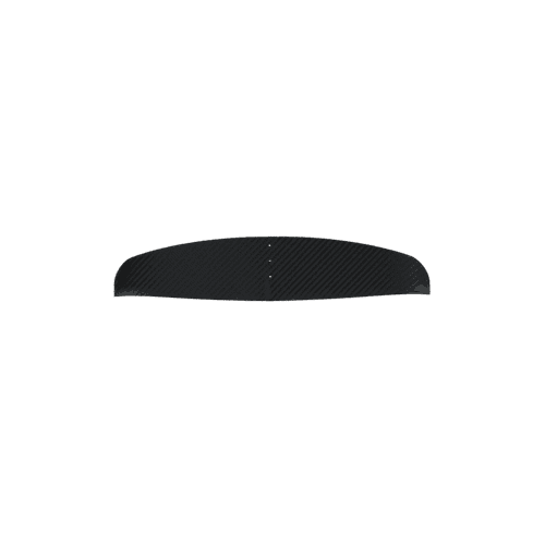 Un bandeau noir sur un fond vert