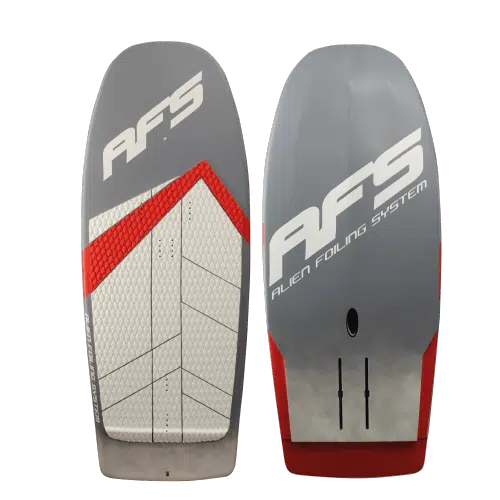 Une paire de planches de wakeboard avec les lettres AFS inscrites dessus