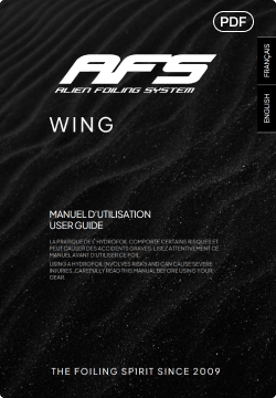 AFS Wing — manuel d'utilisation
