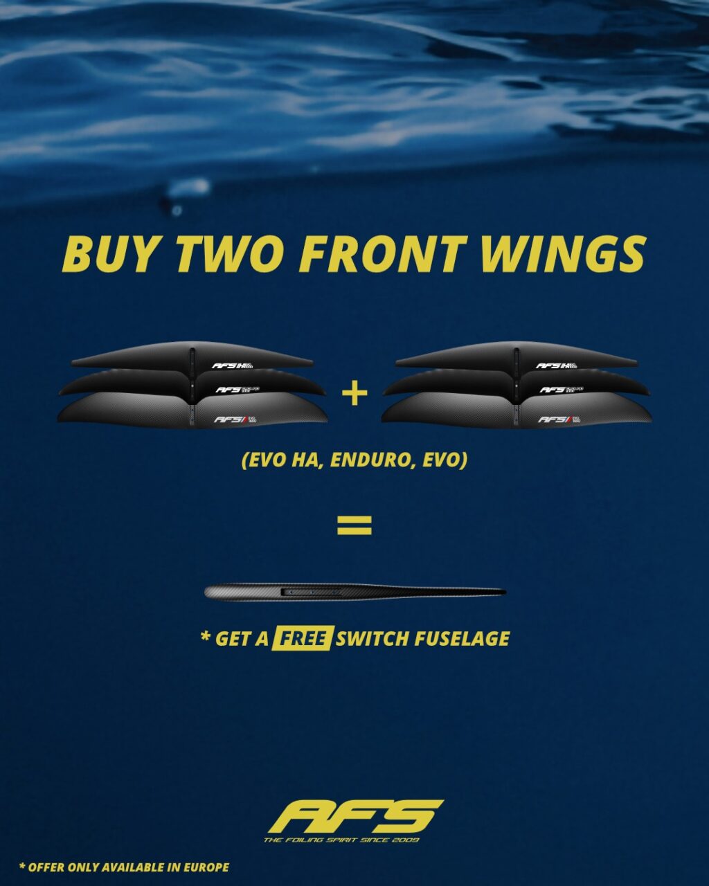 Instagram post from afsfoils. This post is in position 3.
